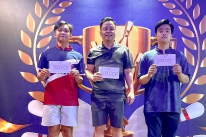Cùng gửi lời Chúc mừng đến các bowlers đã xuất sắc trong 𝐆𝐢𝐚̉𝐢 𝗦𝘂𝗻𝗱𝗮𝘆 𝗦𝘂𝗽𝗲𝗿 𝗦𝗶𝗻𝗴𝗹𝗲𝘀 vào ngày 19/05/2024.